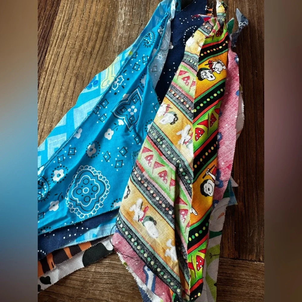 Colorful Dog Bandana Set (scarf) for Xsmall dogs